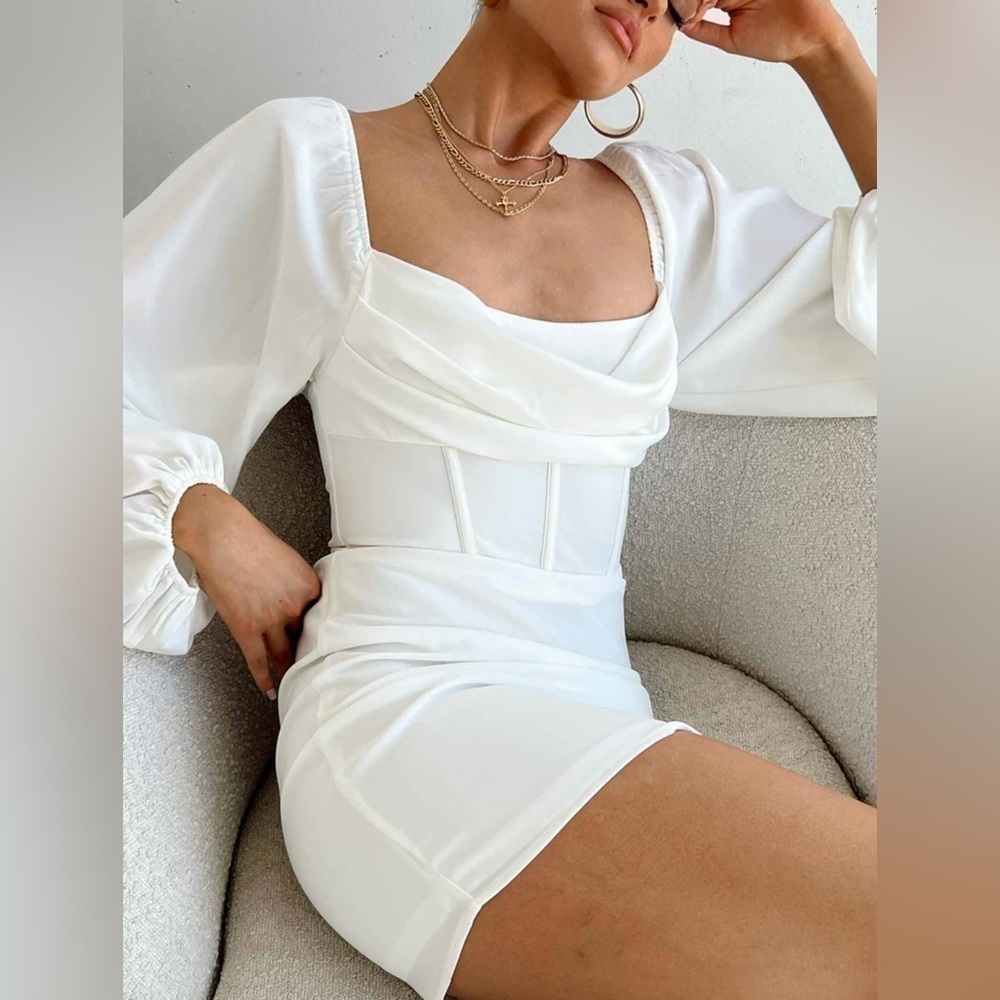 Princess Polly White Mini Dress